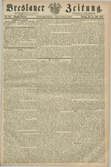 Breslauer Zeitung. Jg.44, Nr. 321 (14 Juli 1863) - Morgen-Ausgabe + dod.