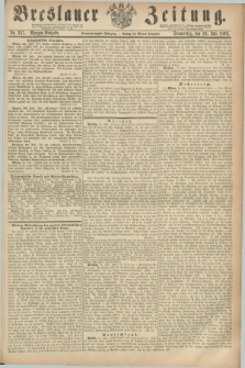 Breslauer Zeitung. Jg.44, Nr. 337 (23 Juli 1863) - Morgen-Ausgabe + dod.