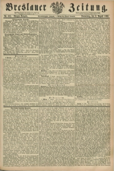 Breslauer Zeitung. Jg.44, Nr. 361 (6 August 1863) - Morgen-Ausgabe + dod.