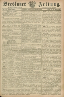 Breslauer Zeitung. Jg.44, Nr. 376 (14 August 1863) - Mittag-Ausgabe
