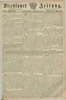 Breslauer Zeitung. Jg.44, Nr. 378 (15 August 1863) - Mittag-Ausgabe