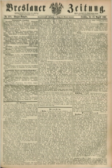 Breslauer Zeitung. Jg.44, Nr. 379 (16 August 1863) - Morgen-Ausgabe + dod.