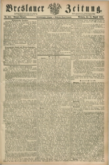 Breslauer Zeitung. Jg.44, Nr. 383 (19 August 1863) - Morgen-Ausgabe + dod.