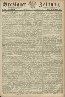 Breslauer Zeitung. Jg.44, Nr. 392 (24 August 1863) - Mittag-Ausgabe