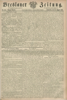 Breslauer Zeitung. Jg.44, Nr. 401 (29 August 1863) - Morgen-Ausgabe + dod.