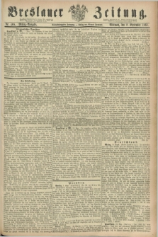 Breslauer Zeitung. Jg.44, Nr. 408 (2 September 1863) - Mittag-Ausgabe
