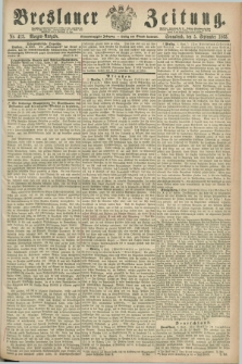 Breslauer Zeitung. Jg.44, Nr. 413 (5 September 1863) - Morgen-Ausgabe + dod.