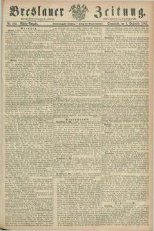 Breslauer Zeitung. Jg.44, Nr. 414 (5 September 1863) - Mittag-Ausgabe