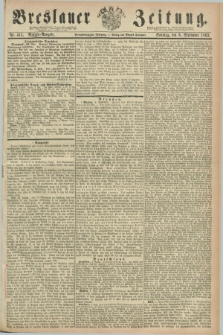 Breslauer Zeitung. Jg.44, Nr. 415 (6 September 1863) - Morgen-Ausgabe + dod.