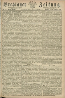Breslauer Zeitung. Jg.44, Nr. 419 (9 September 1863) - Morgen-Ausgabe + dod.