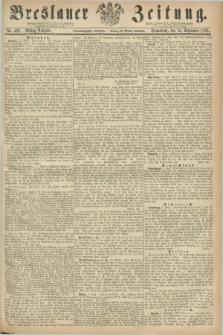 Breslauer Zeitung. Jg.44, Nr. 426 (12 September 1863) - Mittag-Ausgabe
