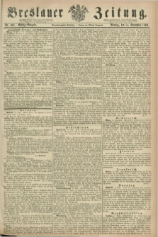 Breslauer Zeitung. Jg.44, Nr. 428 (14 September 1863) - Mittag-Ausgabe