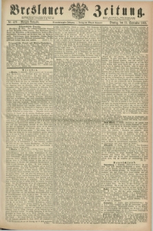 Breslauer Zeitung. Jg.44, Nr. 429 (15 September 1863) - Morgen-Ausgabe + dod.