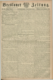 Breslauer Zeitung. Jg.44, Nr. 431 (16 September 1863) - Morgen-Ausgabe + dod.