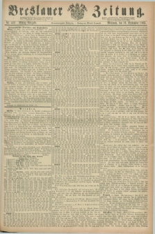 Breslauer Zeitung. Jg.44, Nr. 432 (16 September 1863) - Mittag-Ausgabe