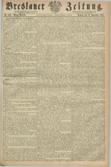 Breslauer Zeitung. Jg.44, Nr. 440 (21 September 1863) - Mittag-Ausgabe