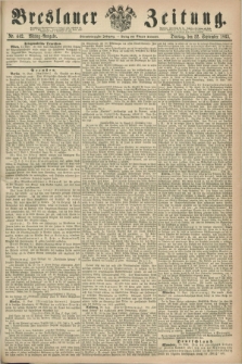 Breslauer Zeitung. Jg.44, Nr. 442 (22 September 1863) - Mittag-Ausgabe