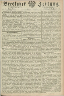 Breslauer Zeitung. Jg.44, Nr. 445 (24 September 1863) - Morgen-Ausgabe + dod.