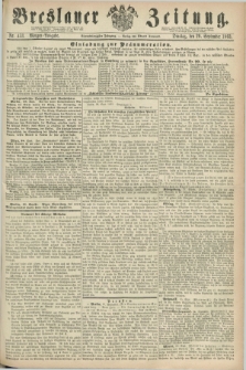 Breslauer Zeitung. Jg.44, Nr. 453 (29 September 1863) - Morgen-Ausgabe + dod.