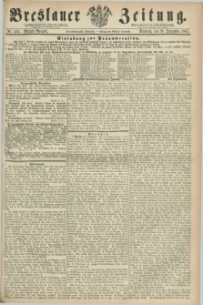 Breslauer Zeitung. Jg.44, Nr. 455 (30 September 1863) - Morgen-Ausgabe + dod.