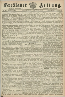 Breslauer Zeitung. Jg.44, Nr. 457 (1 October 1863) - Morgen-Ausgabe + dod.