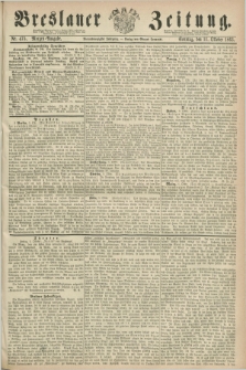 Breslauer Zeitung. Jg.44, Nr. 475 (11 Oktober 1863) - Morgen-Ausgabe + dod.