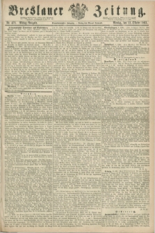 Breslauer Zeitung. Jg.44, Nr. 476 (12 Oktober 1863) - Mittag-Ausgabe