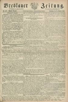 Breslauer Zeitung. Jg.44, Nr. 487 (18 Oktober 1863) - Morgen-Ausgabe + dod.