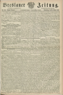 Breslauer Zeitung. Jg.44, Nr. 505 (29 Oktober 1863) - Morgen-Ausgabe + dod.