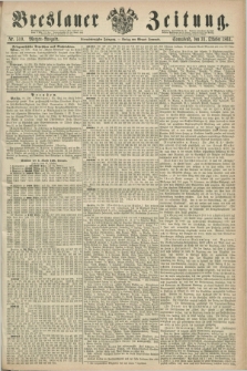 Breslauer Zeitung. Jg.44, Nr. 510 (31 October 1863) - Mittag-Ausgabe