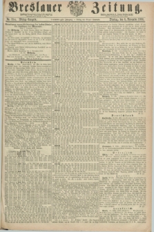 Breslauer Zeitung. Jg.44, Nr. 514 (3 November 1863) - Mittag-Ausgabe