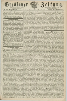 Breslauer Zeitung. Jg.44, Nr. 523 (8 November 1863) - Morgen-Ausgabe + dod.
