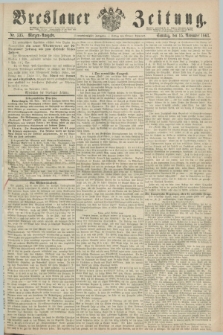 Breslauer Zeitung. Jg.44, Nr. 535 (15 November 1863) - Morgen-Ausgabe + dod.