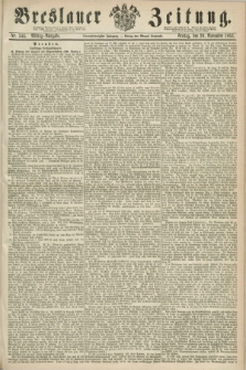 Breslauer Zeitung. Jg.44, Nr. 544 (20 November 1863) - Mittag-Ausgabe