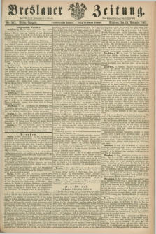 Breslauer Zeitung. Jg.44, Nr. 552 (25 November 1863) - Mittag-Ausgabe