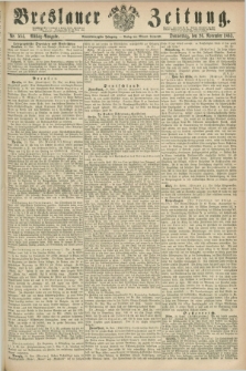 Breslauer Zeitung. Jg.44, Nr. 554 (26 November 1863) - Mittag-Ausgabe