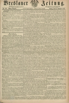 Breslauer Zeitung. Jg.44, Nr. 556 (27 November 1863) - Mittag-Ausgabe