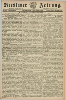 Breslauer Zeitung. Jg.44, Nr. 599 (23 Dezember 1863) - Morgen-Ausgabe + dod.