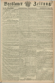 Breslauer Zeitung. Jg.47, Nr. 502 (27 Oktober 1866) - Morgen-Ausgabe + dod.
