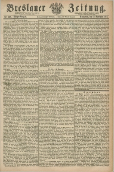 Breslauer Zeitung. Jg.47, Nr. 538 (17 November 1866) - Morgen-Ausgabe + dod.