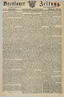 Breslauer Zeitung. Jg.49, Nr. 301 (1 Juli 1868) - Morgen-Ausgabe + dod.