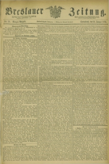 Breslauer Zeitung. Jg.55, Nr. 51 (31 Januar 1874) - Morgen-Ausgabe + dod.