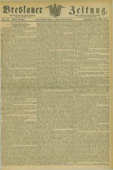 Breslauer Zeitung. Jg.55, Nr. 112 (7 März 1874) - Mittag-Ausgabe