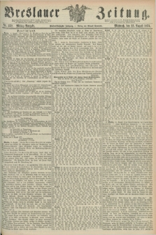 Breslauer Zeitung. Jg.55, Nr. 372 (12 August 1874) - Mittag-Ausgabe