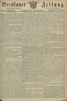 Breslauer Zeitung. Jg.55, Nr. 378 (15 August 1874) - Mittag-Ausgabe