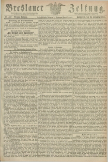Breslauer Zeitung. Jg.55, Nr. 437 (19 September 1874) - Morgen-Ausgabe + dod.