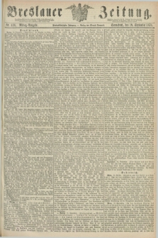 Breslauer Zeitung. Jg.55, Nr. 438 (19 September 1874) - Mittag-Ausgabe