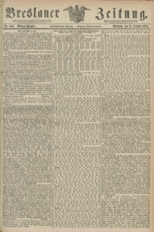 Breslauer Zeitung. Jg.55, Nr. 504 (28 October 1874) - Mittag-Ausgabe