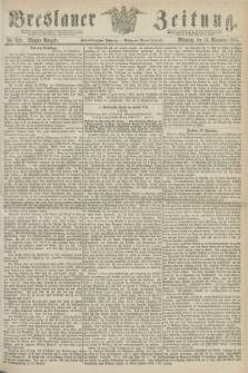 Breslauer Zeitung. Jg.55, Nr. 539 (18 November 1874) - Morgen-Ausgabe + dod.