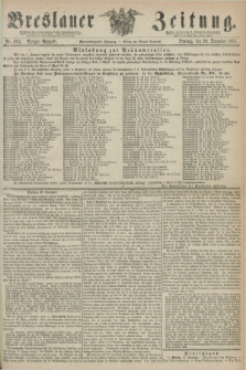 Breslauer Zeitung. Jg.55, Nr. 605 (29 December 1874) - Morgen-Ausgabe + dod.